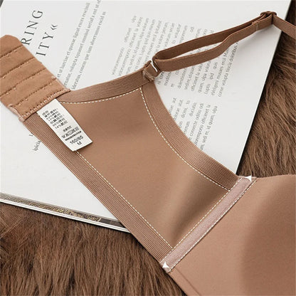 Women's One Piece Seamless Bras Thin Gather Underwear No Steel Rings Bra Soft Comfortable Breathable Underwear Sexy Intimates