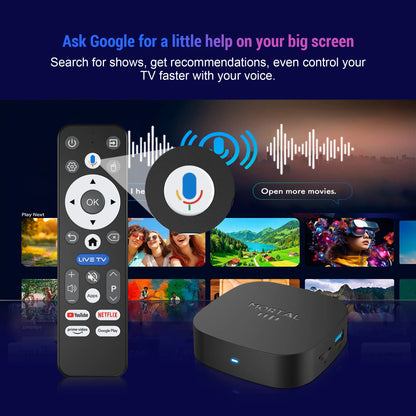 New 2026  Android TV Box T1+ Rockchip RK3518 Android 14 8GB RAM 128GB ROM WiFi 6 BT 5.4 Dual UI 8K Ultra HD Smart Media Player