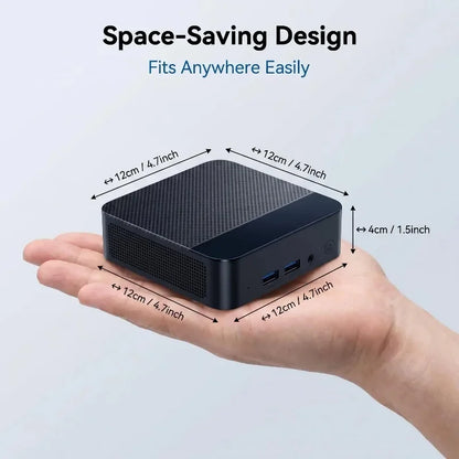 Mini PC Core N150  Compact Mini Laptop 16GB RAM 1TB/2TB SSD HD WiFi6 BT5.2 Multifunctional Daily Notebook Gaming PC