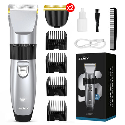 Sejoy sladdlös hår- och skäggtrimmer med USB-C-laddning