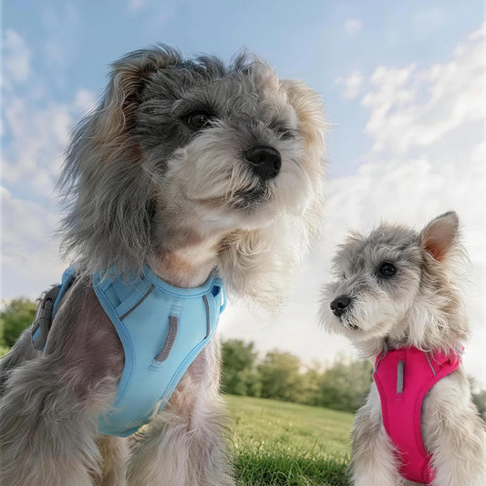 Reflekterande No-Pull Hundsele – Ergonomisk Oxford-väst med Handtag, S–XL, 5 Färger