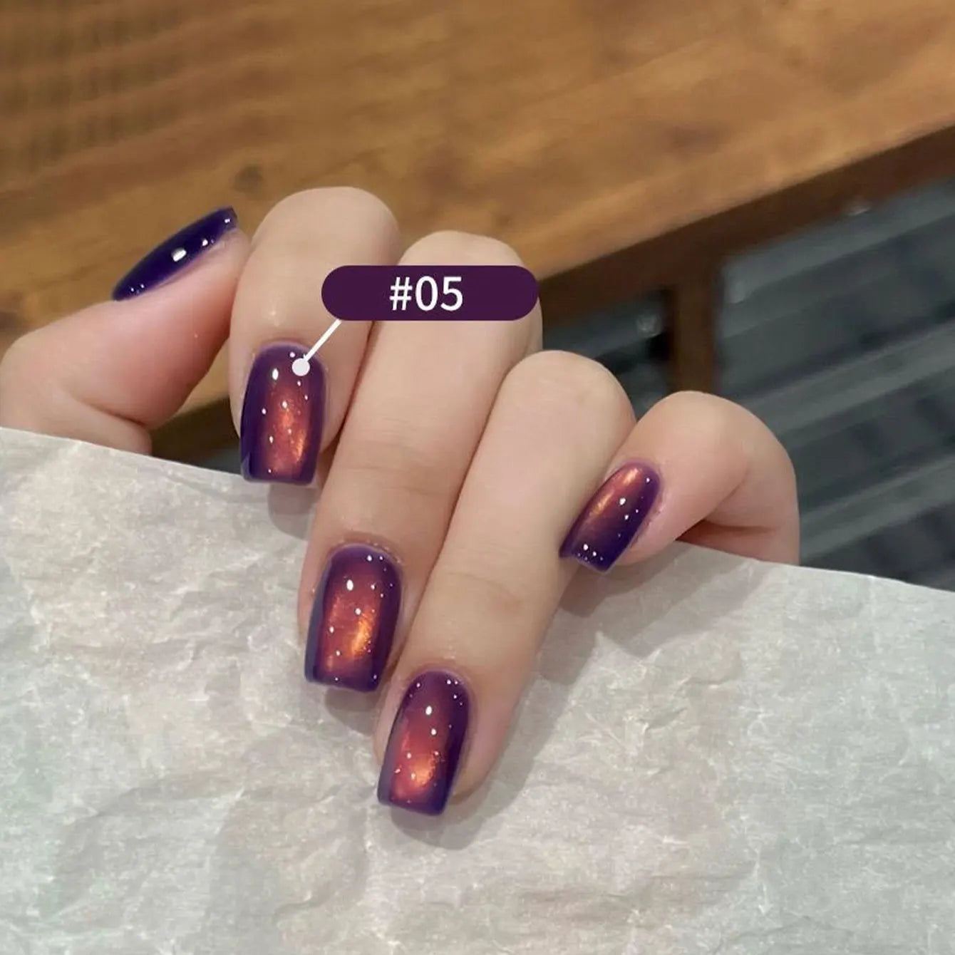 MIANEL Orion Nebula Cat Eye Gel Nail Polish Sparkling Crystal Shimmer Blue Purple Gold 2026 Spring/Summer Unique Special