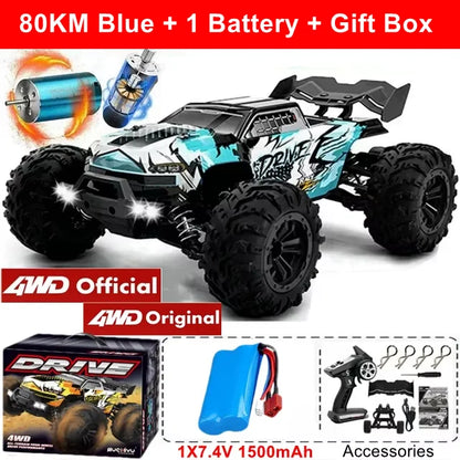4WD radiostyrd bil i skala 1:16 med 4 kanaler