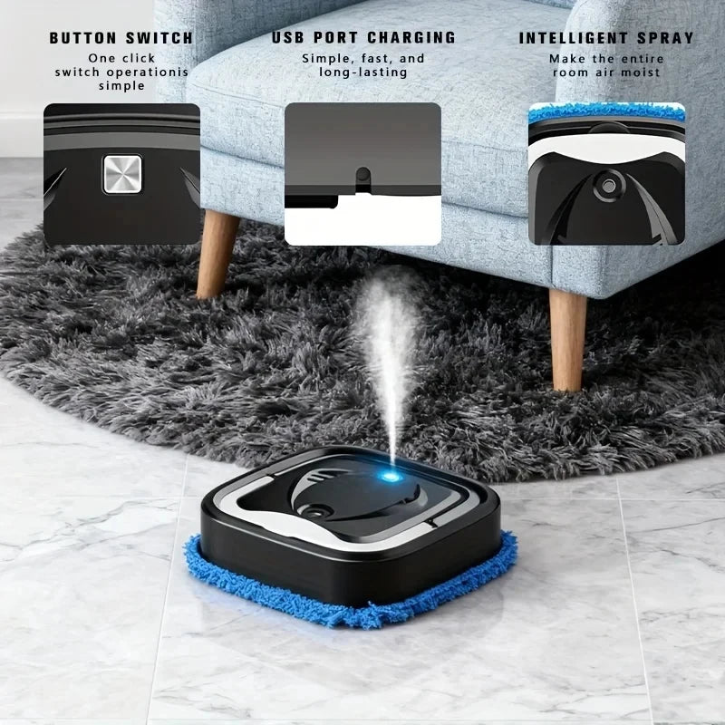 Ångrengöringsrobot med direkt ångstråle för djuprengöring