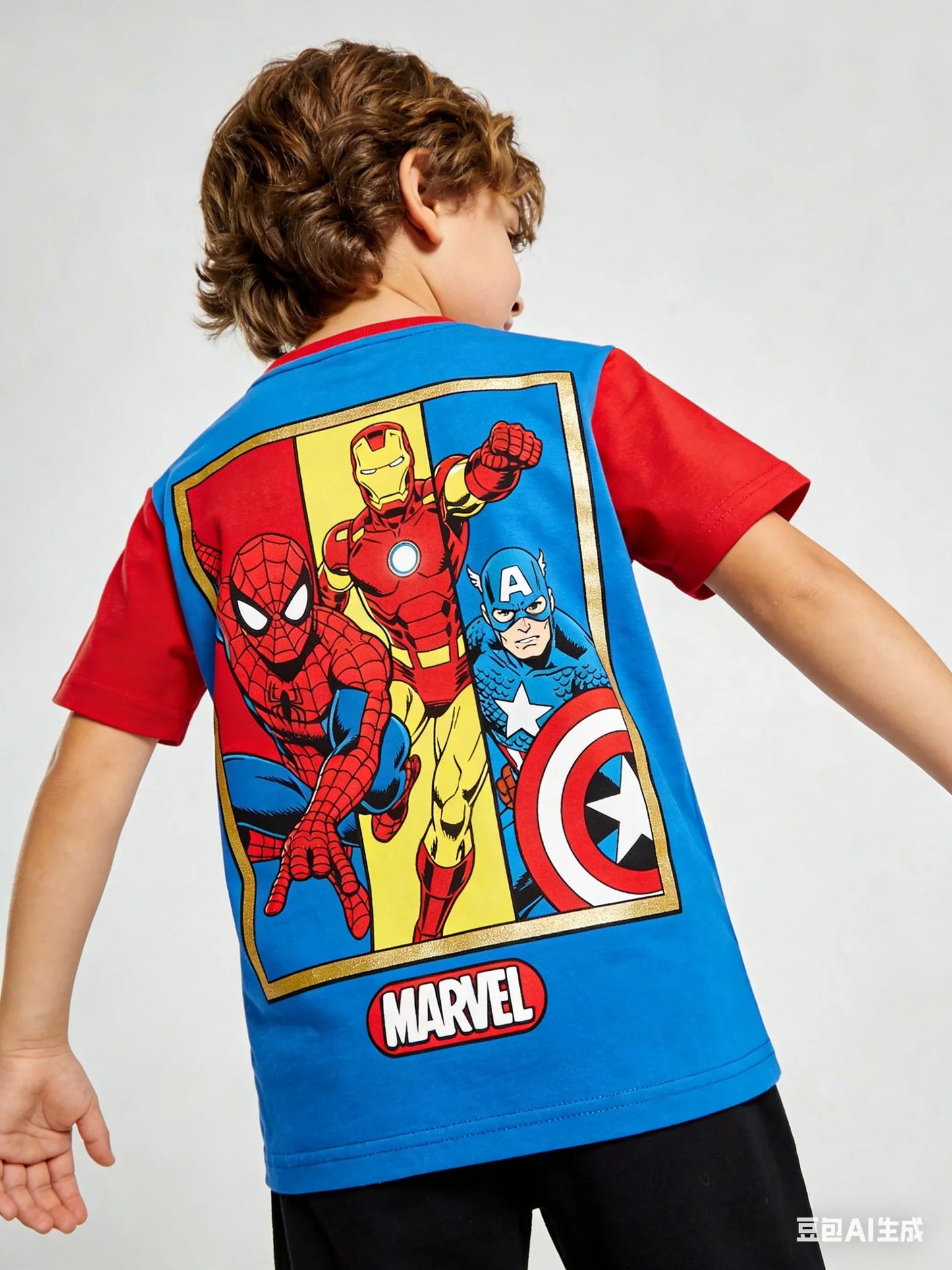 Bestseller-Spring/Summer Children's 3D Cool Print T-Shirt for Boys and Girls for Outdoor Activities.High-quality,breathable top.