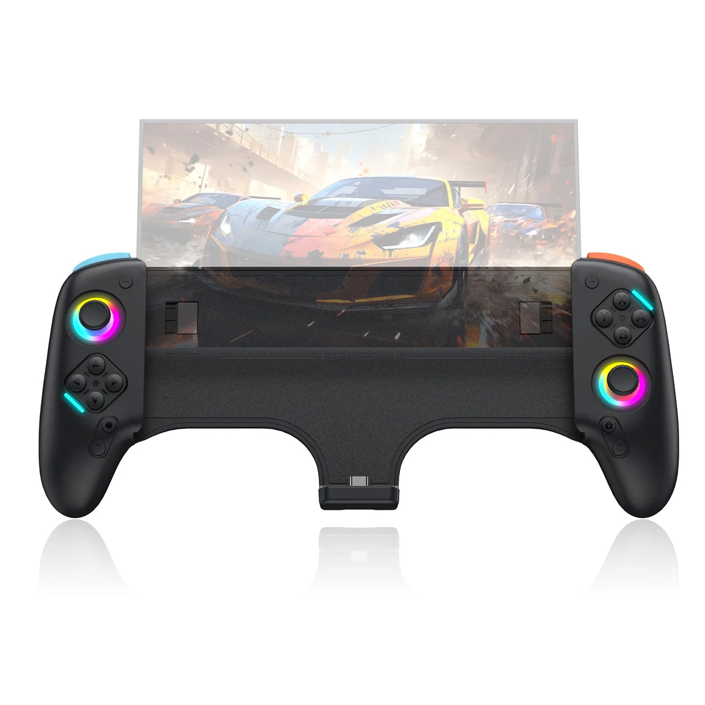 Gamepad For Nintendo Switch 2 Controller RGB 9-Axis Gyro Joypad W/ Dual Shock Turbo/Marco Programable Function Game Pad Joystick