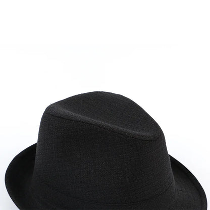 Autumn&Winter Hats For Men Fedoras Top Jazz Plaid Hat Adult Bowler Hats
