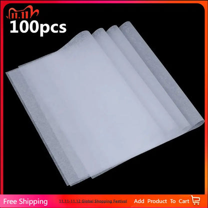 100Pcs A4 Tracing Paper Durable White Translucent Sketching Paper Drawing Copy Paper for Calligraphy Writing Drawing Art Supply