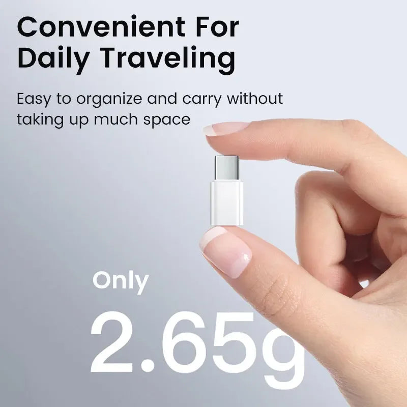 Type C To Lightning Adapter Type C Male To Lightning Female Converter High Speed Charging/Transfer Adapter for iphone 15 16