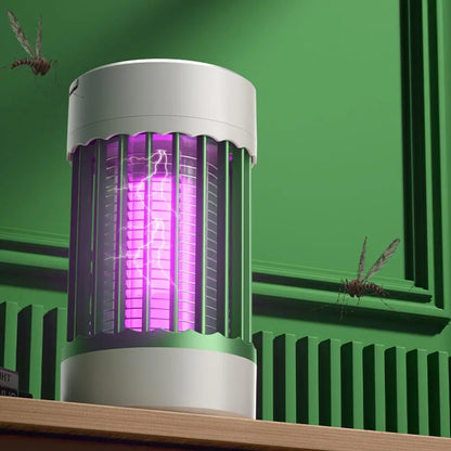 Electric Shock Mosquito Killer Lamp UV Light USB Anti Mosquito Trap For Bedroom Outdoor Camping Use Kills Moths Wasps Gnats