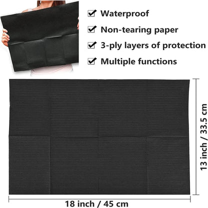 100/50/5pcs Disposable Waterproof Tattoo Clean Pad Wipes Dental Piercing Bibs Waterproof Sheets Paper Tattoo Accessories