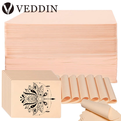 30/20/12/8/6/1PCS Top Tattoo Skin Practice Blank Double Sides Tattoo Beginner Practice Skin Permanent Makeup Fake Skin Supply