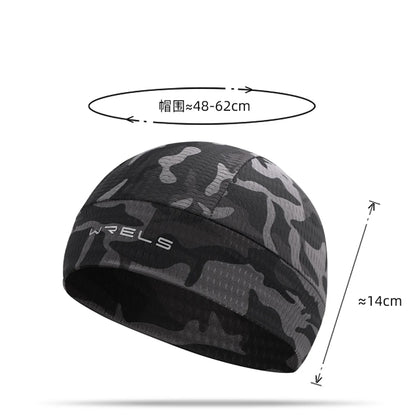 Cycling Cap Breathable Moisture Wicking Running Hiking Motorcycle Elastic Cap Absorbent Quick Dry Under Helmets Thin Hat