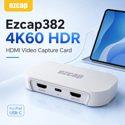 Ezcap HDMI-capture-kort för streaming – välj Ezcap374 eller Ezcap382