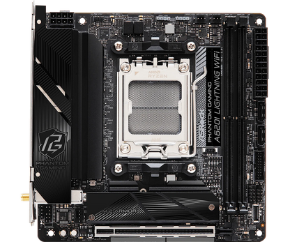 AM5 DDR5 Mini-ITX Motherboard ASROCK A620I LIGHTNING WIFI CPU Ryzen 7 7800X3D 9 7950X 9 7900X 7 7700X 5 8600G 5 9600X M.2 SATA 3