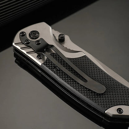 Outdoor Folding Knife - High Hardness Steel Blade, Sharp And Compact, Perfect For Carrying Around, Suitable For Camping And Surv
