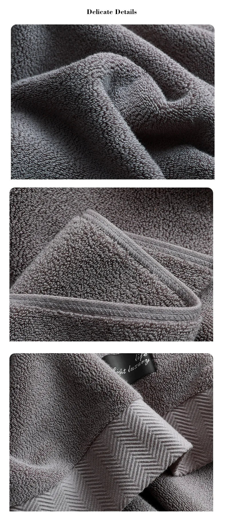 Egyptian Cotton Towel Bath Towel Soft Bath Towel That Absorb Water Do Not Shed Hair Household Face Washing Towels 80X160cm