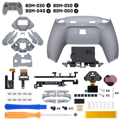 eXtremeRate SPARK Remap Kit för PS5 BDM-030/040/050/060 – 4 Bakre Knappar OLED Trigger Stop 8 Profiler, 6 Färger