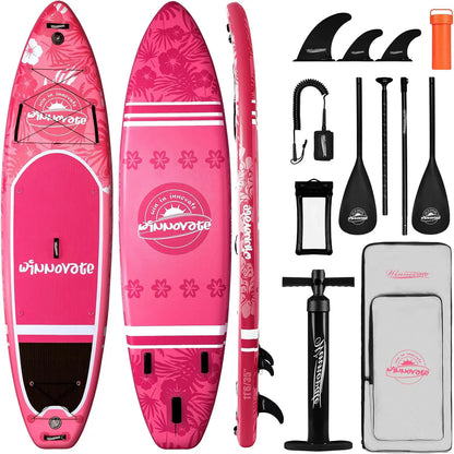 Uppblåsbar SUP-bräda i PVC – välj bland 20 färgdesigner