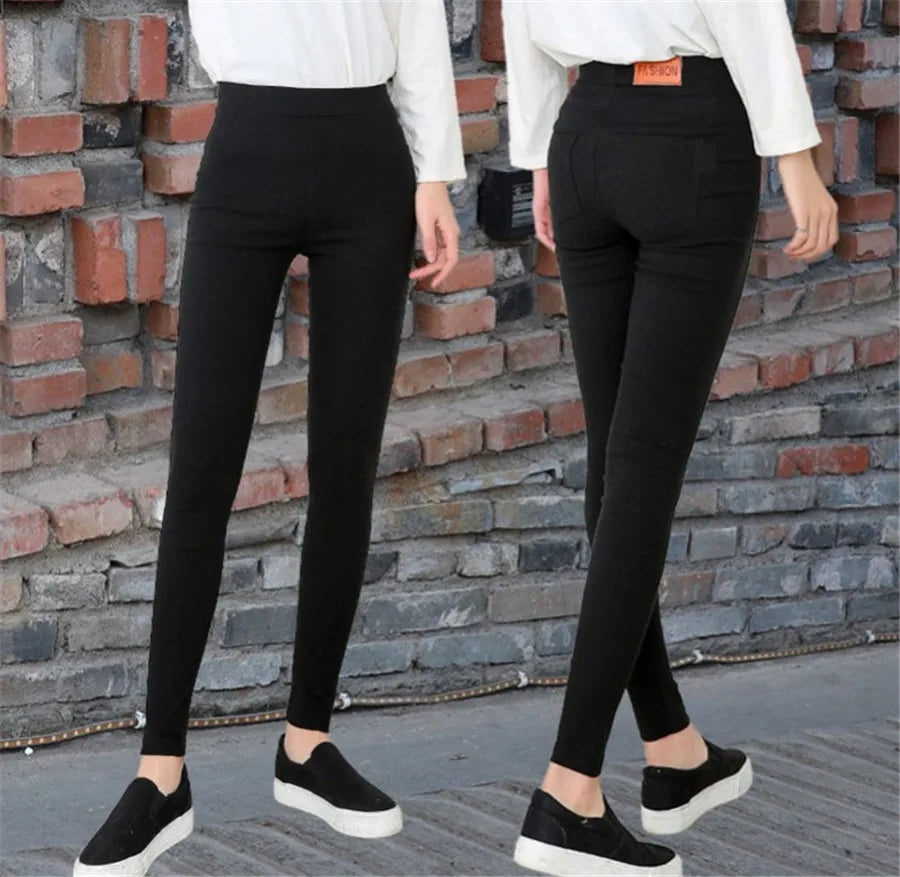 Women Stretchy Pants Pencil Pull-On Casual Ease into Comfort  Stretch Skinny Pant with Tummy Control 3XS XXS  2XL