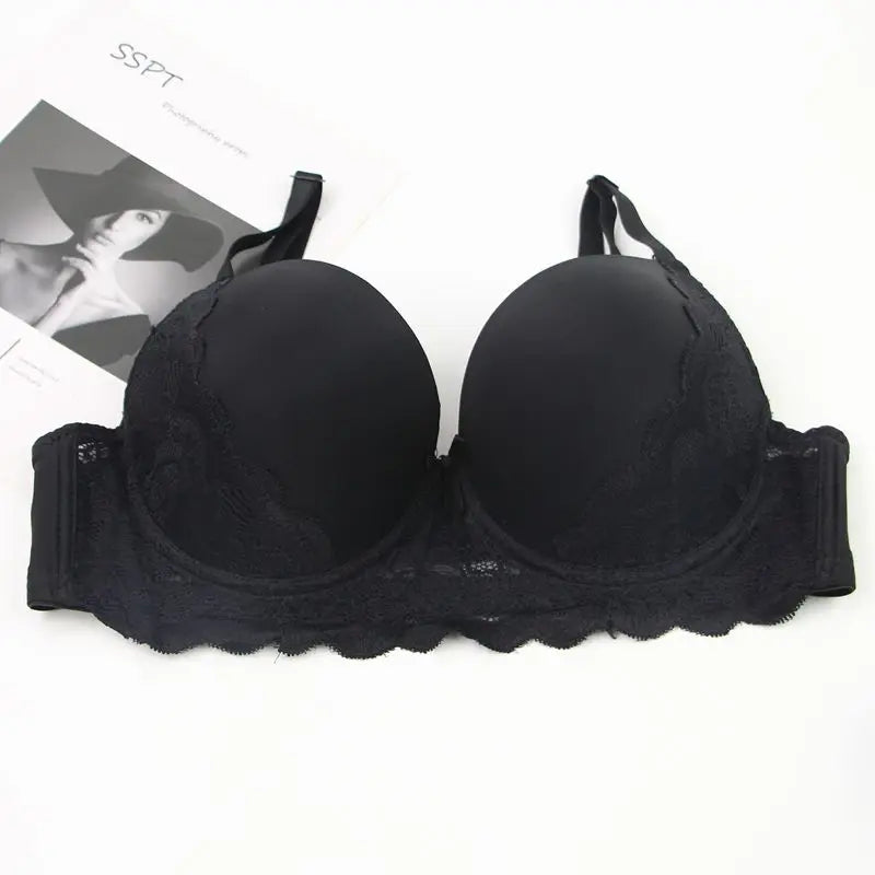 Push-up BH C-E Kupa Andningsbar Underkläder Plus Size Langerie