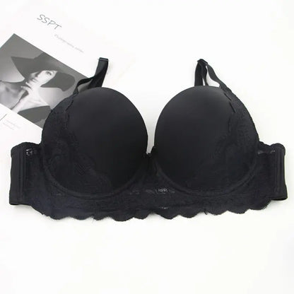 Push-up BH C-E Kupa Andningsbar Underkläder Plus Size Langerie