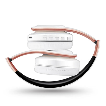CATASSU Bluetooth 5.3 Headset Over-Ear – MP3 FM-radio 20h 400mAh Minnesskum Hopfällbar CE/FCC/RoHS Smartphone TV PC Surfplatta