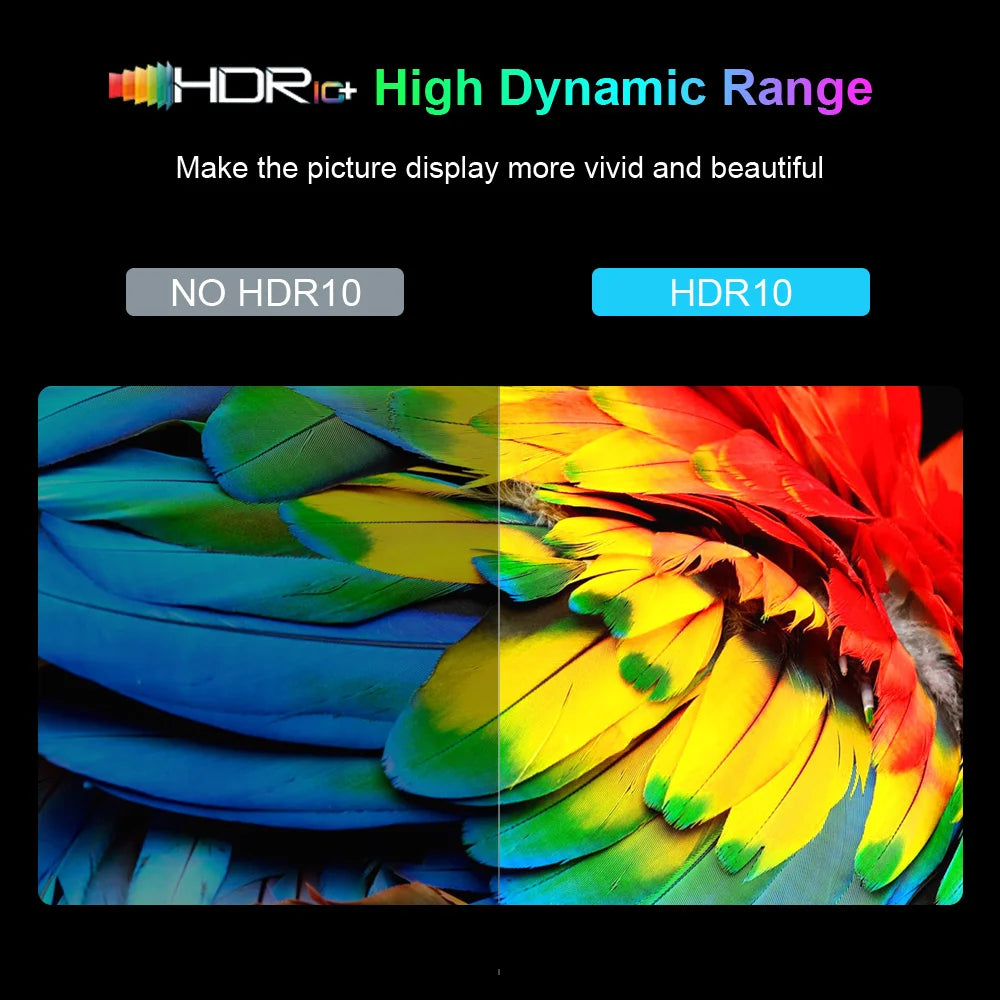 TV Box Android HK1 RBOX K8 Android 13 RGB Light 4GB 128GB RK3528 WiFi6 Dual Wifi6 Youtube Netflix 8K Media Player TV Receive