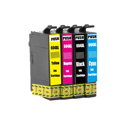 604XL-kompatibla bläckpatroner för Epson – 4, 5 eller 8-pack