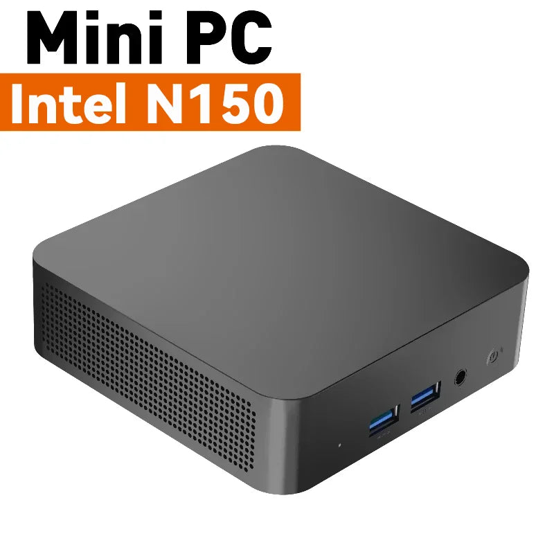 Mini Computer PC Portable Intel N150 Windows 11 Pro 16GB 32GB RAM 1TB SSD Gaming Computer WiFi 6 USB3.0 Mini Desktop PC