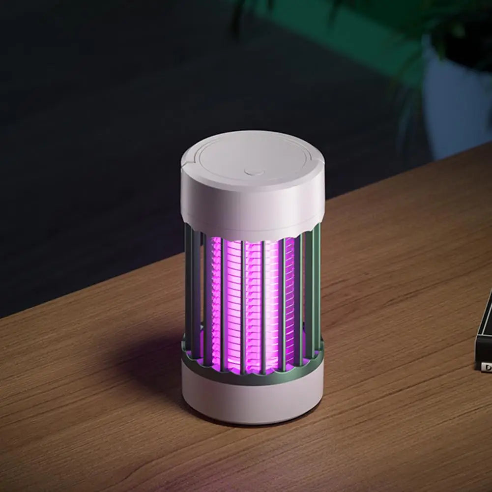 Electric Shock Mosquito Killer Lamp UV Light USB Anti Mosquito Trap For Bedroom Outdoor Camping Use Kills Moths Wasps Gnats