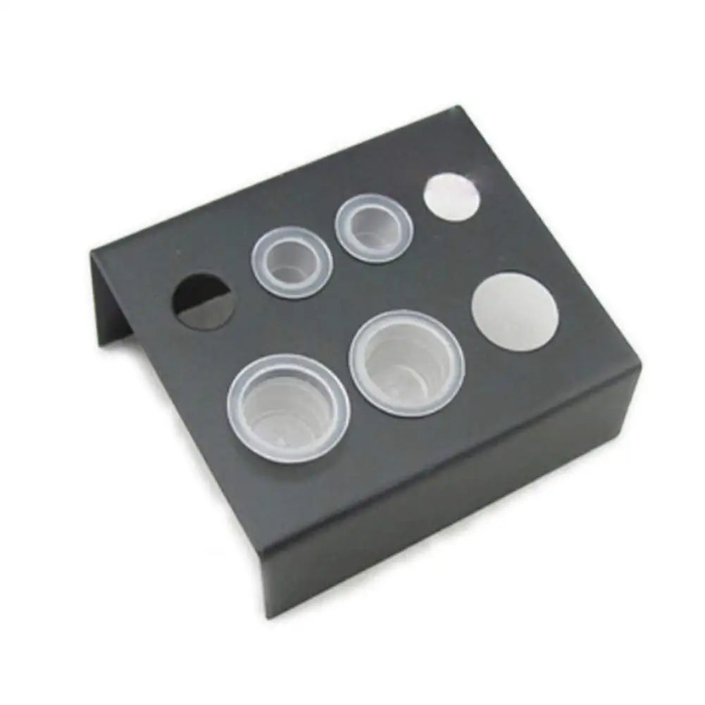 23/8/7Holes Tattoo Ink Cup Holder Stand Stainless Steel/Plastic Tattoo Tool Pigment Container Makeup Tattoo Accessories