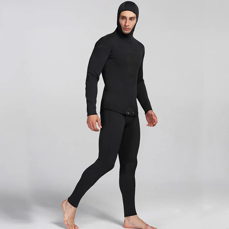 1,5mm Neopren Våtdräkt Herr – 2-delad, UV-skydd, Dykning & Simning, S–XXXL