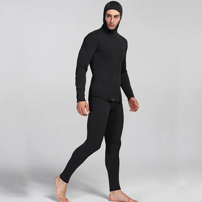 1,5mm Neopren Våtdräkt Herr – 2-delad, UV-skydd, Dykning & Simning, S–XXXL