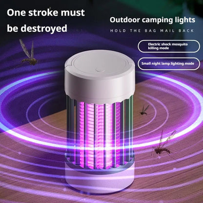 Electric Shock Mosquito Killer Lamp UV Light USB Anti Mosquito Trap For Bedroom Outdoor Camping Use Kills Moths Wasps Gnats