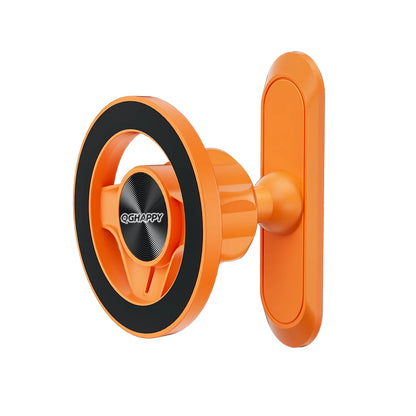 MagSafe Magnetic Phone Holder Double-Sided Strong Magnetic Stand 360° Rotating Anti Shake Metal Phone Mount for Golf Cart Gym