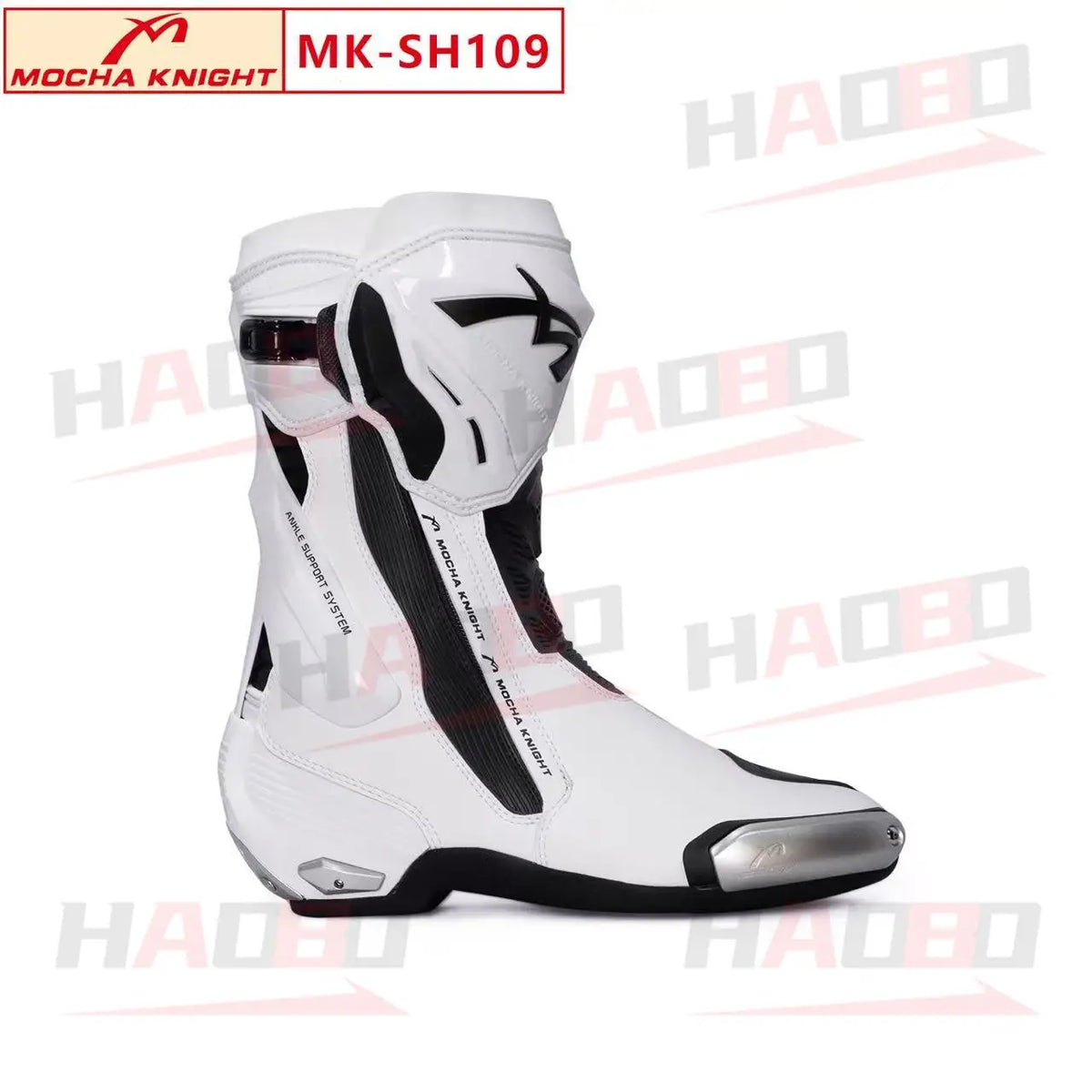BENKIA SH109 Mocharöda Motorcykelstövlar