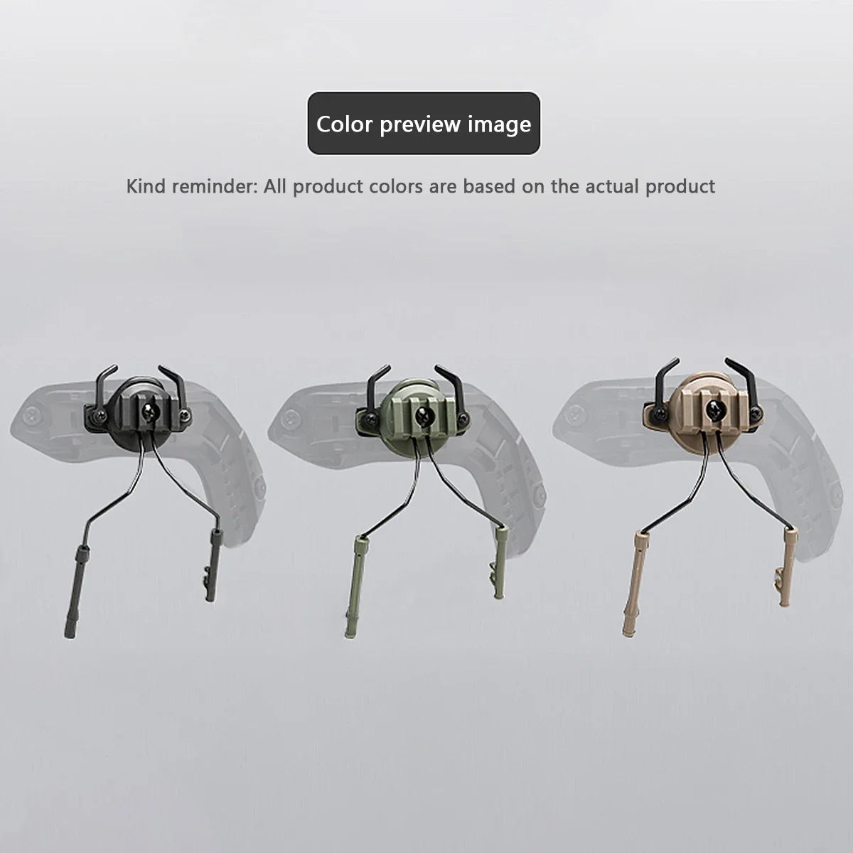 Tactical Helmet Headset Non-picking Noise-Cancelling Headset For Gen5 Helmet Headset Baofeng Radio PTT Adapter Mobile Earphone