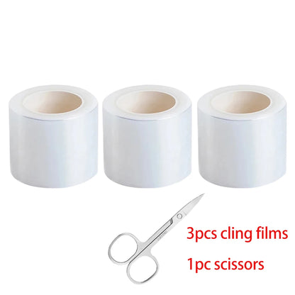 3/5/10 Roll Tattoo Film Wrap Clear Cover Film 4mm*200m For Eyebrow Eyelashes Lip Cleaning Transparent Makeup Tools Accessories