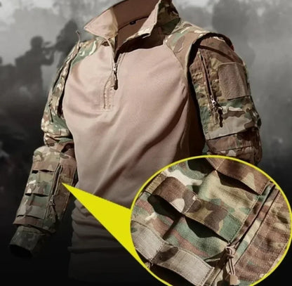 Utomhus taktisk dräkt för män Airsoft stridsskjortor