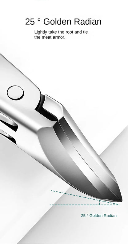 Professionell Tånagelklippare för Inväxta & Tjocka Naglar – Rostfritt Stål Podiatri Nipper, 1/2/5/10-pack