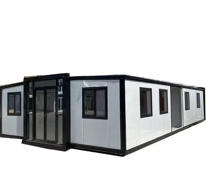 Expanderbart containerhus modulärt prefabricerat