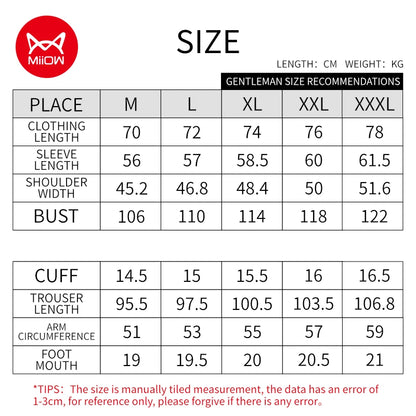 MiiOW Herr Pyjamas Set Vinter – Bomull Långärmad Rutig Grå Krage Plus Size, 8 Färger M–XXXL