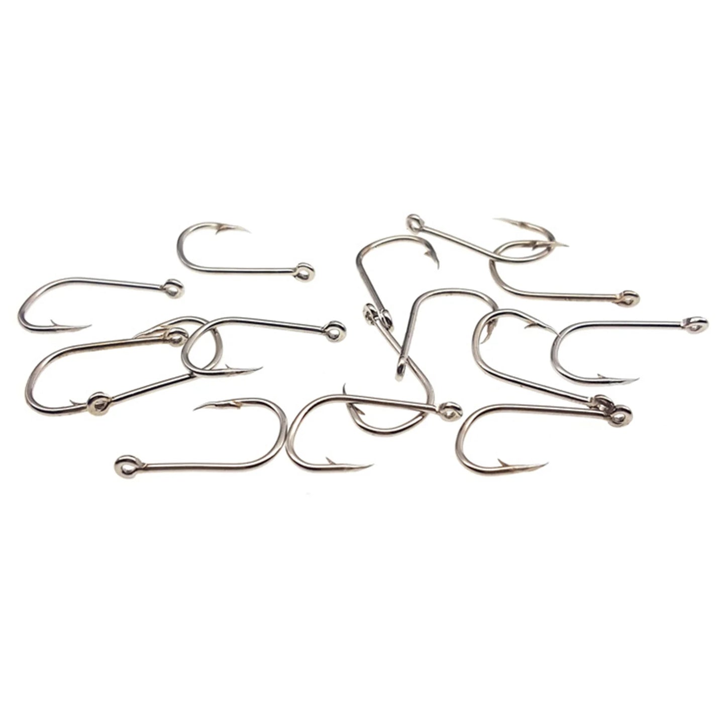 100-pack Fiskekrokar – Maskkrokar & Malakrokar för Söt- och Saltvatten