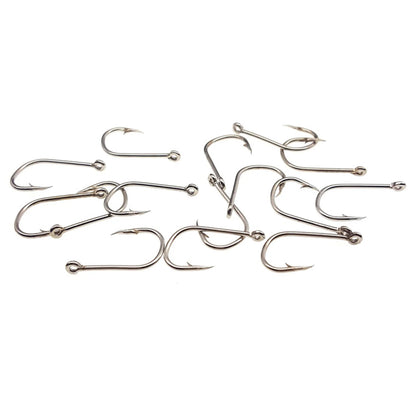 100-pack Fiskekrokar – Maskkrokar & Malakrokar för Söt- och Saltvatten