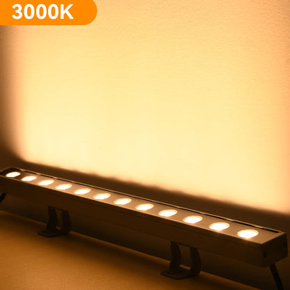 Outdoor Waterproof Wall Lamp Modern Wall Washer LED Lamp Warm White Aluminum IP65 220V Hotel Canteen Balcony Exhibition Light