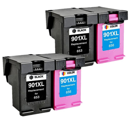 Kompatibel bläckpatron 901XL för HP Officejet-skrivare