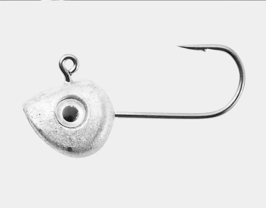 10pcs Mini Jig Head Hook 3D Eyes 0.5g 1g 2g 3g 4g 5g Bass Crappie Fishing Jig Hooks Soft Lure Worm Fishing Lure Hook