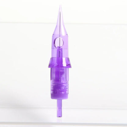 10pcs Tattoo Makeup Cartridge For Tattoos Pen Gun Machines Disposable 0.30MM Pink Sterilized Safe Single Needles