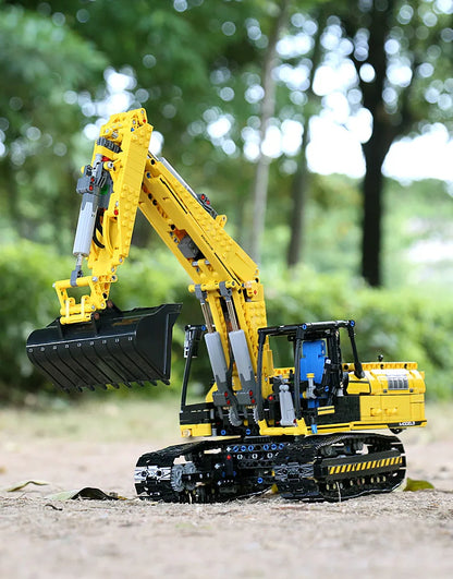Mould King 13112 Technical Car Toys The MOC-2513 APP&RC Motorized Excavator Model Building Blocks Bricks Kids Christmas Gift
